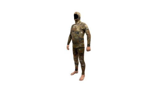 Rob Allen Custom Suit - 5mm Rock Camo Nylon