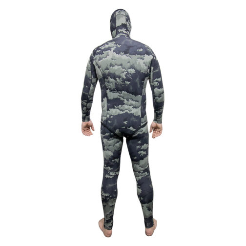 Rob Allen Custom Suit - 5mm Digital Grey Camo Nylon - Image 2