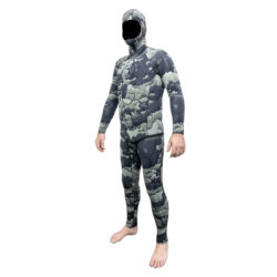 Rob Allen Custom Suit – 5mm Digital Grey Camo Nylon